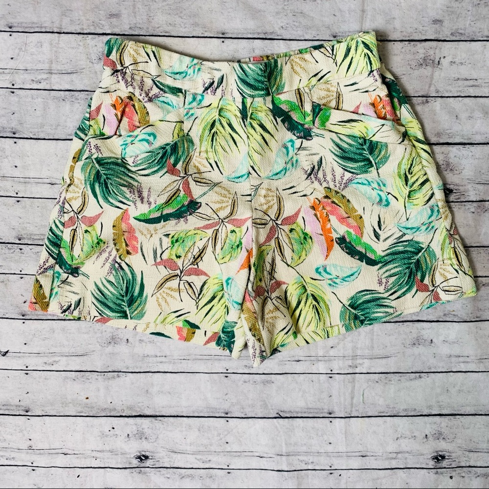 Zara Girls Tropical Shorts